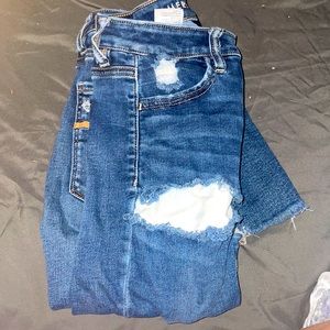 Ripped American eagle jeans